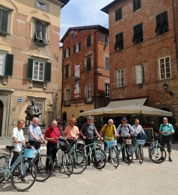 Lucca bike tour Puccini 2024